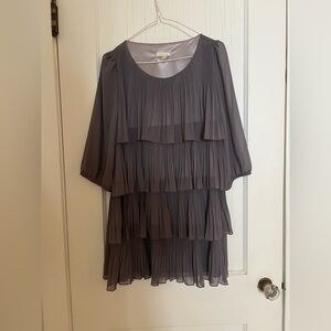 Urban Outfitters Evening Dress by Blush in Silver and Gray US 4